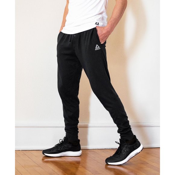 Reebok NWT Knit Navy Jogger Loungewear Pants - Picture 1 of 2